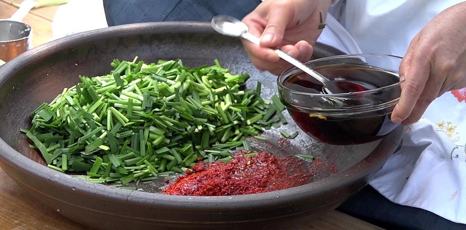 Čerstvé kórejské kimchi